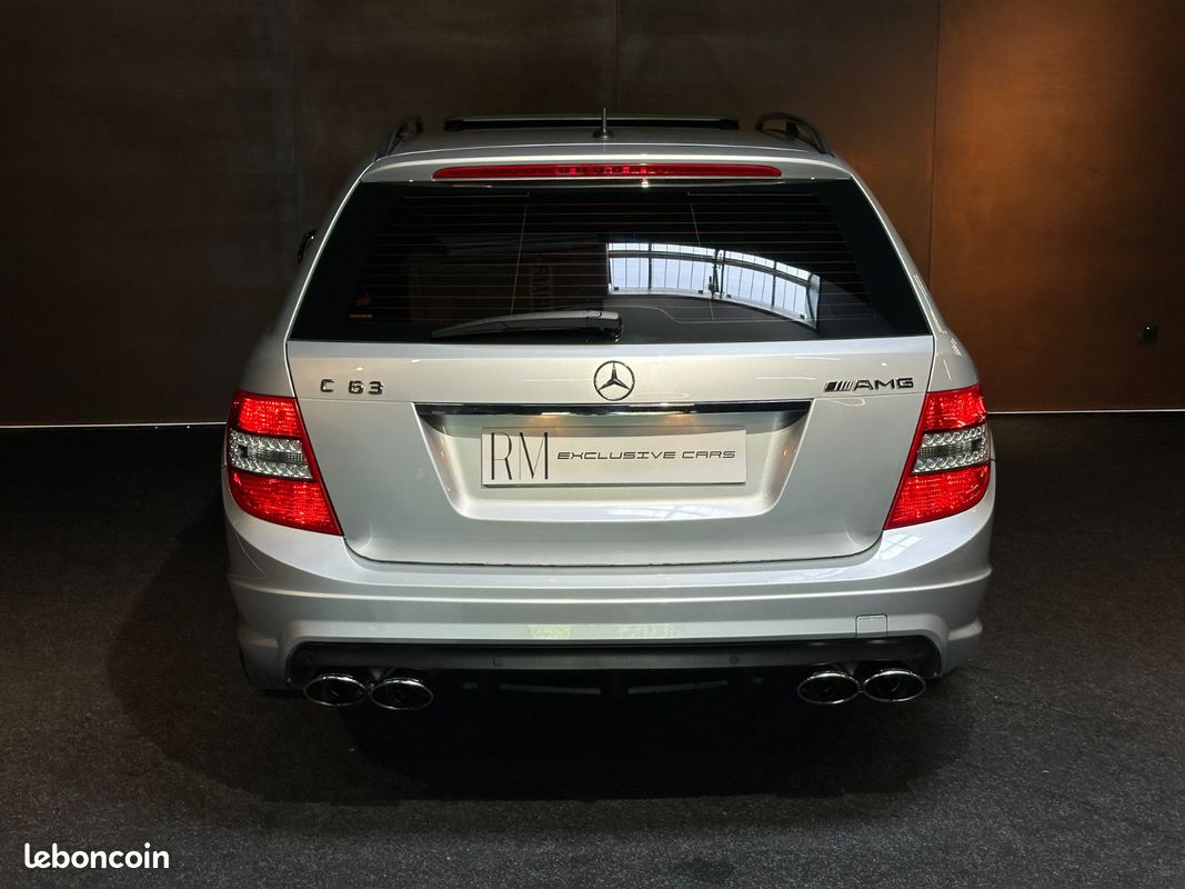 Mercedes CLASSE C BREAK 63 AMG 6.2 V8 457ch 7G-Tronic Historique Complet (image 9)