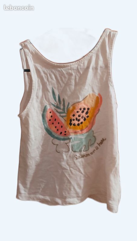 T-shirt fille taille 8 ans (image 1)