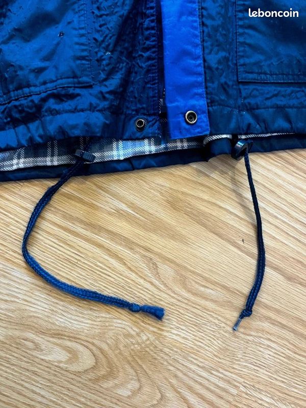 Veste Coupe Vent Vintage John Storm Adidas Equipment Bleu Marine Taille L Homme (image 6)