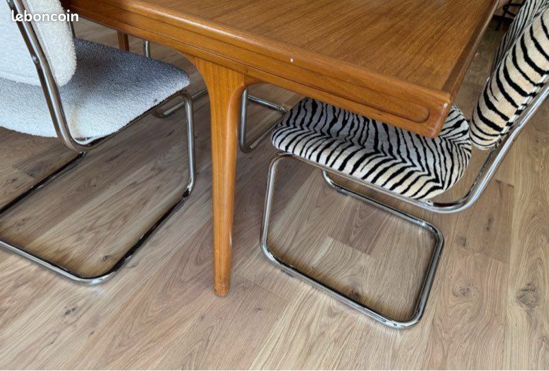 Table scandinave vintage (image 4)