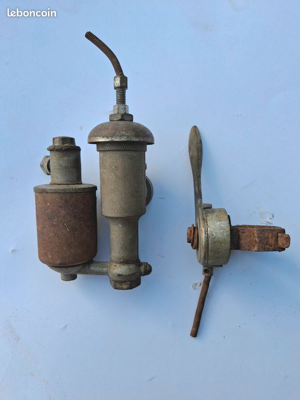 Carburateur et manette rhony’x 175 moto ancienne (image 2)