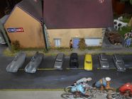 Lot De 5 Miniatures Cadum Pax - Voitures Mercedes, Porsche, Maserati - Échelle 1:87 - Occasion