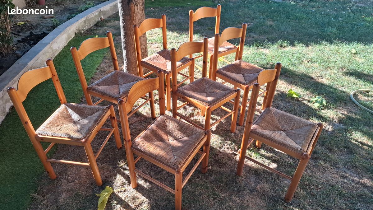 Dernieres jolies chaises en pin a vendre (image 2)