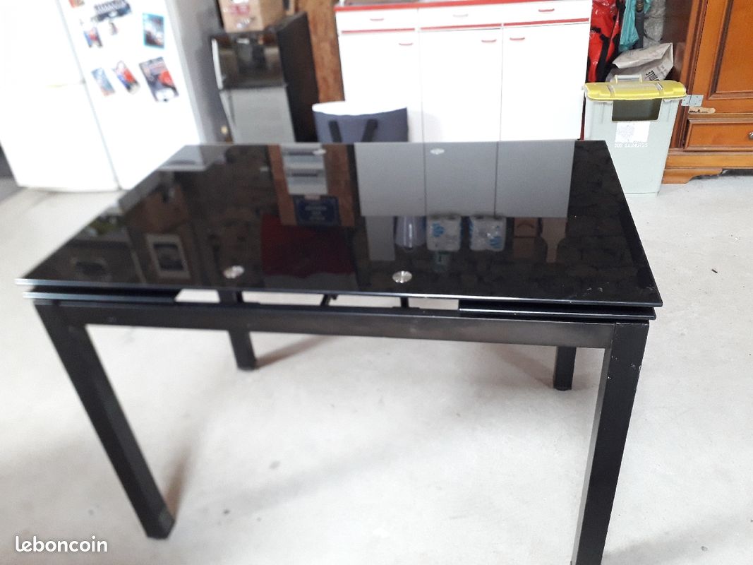 Table ou bureau en.verre (image 2)