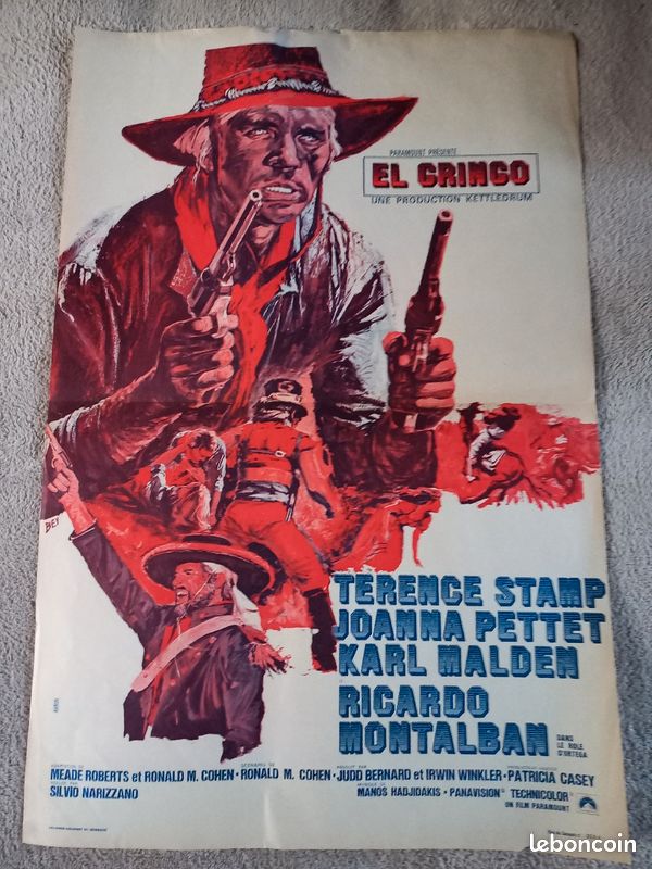 Affiche de film ancienne El gringo (image 1)
