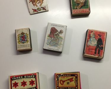 LOT DE 3 anciennes boîtes de 100 allumettes SEITA déco vintage cuisine brocante EUR 44,90