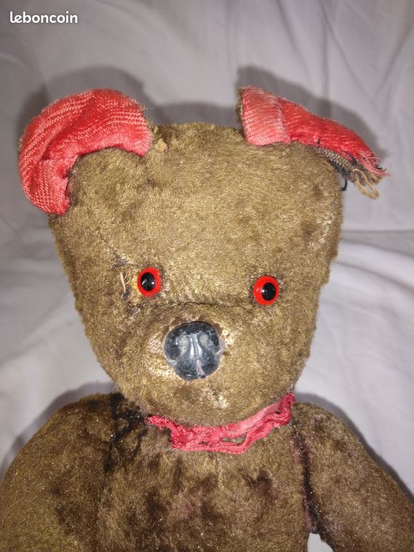 Lot De 4 Peluches Ours Anciennes, Aspect Rétro, Collection Ou Décoration