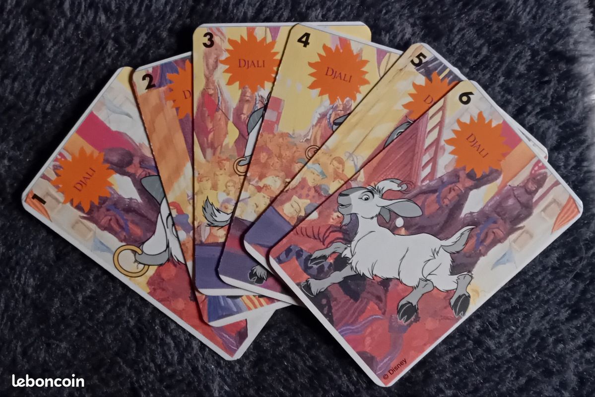 Jeu de 7 Famille vintage Le Bossu de Notre Dame (image 3)