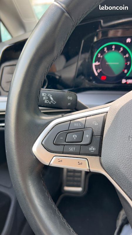 Volkswagen golf 8 style 110 tsi bvm6 active - 10/2022 - 56500KM - gris dauphin - GARANTIE 12 MOIS (image 15)