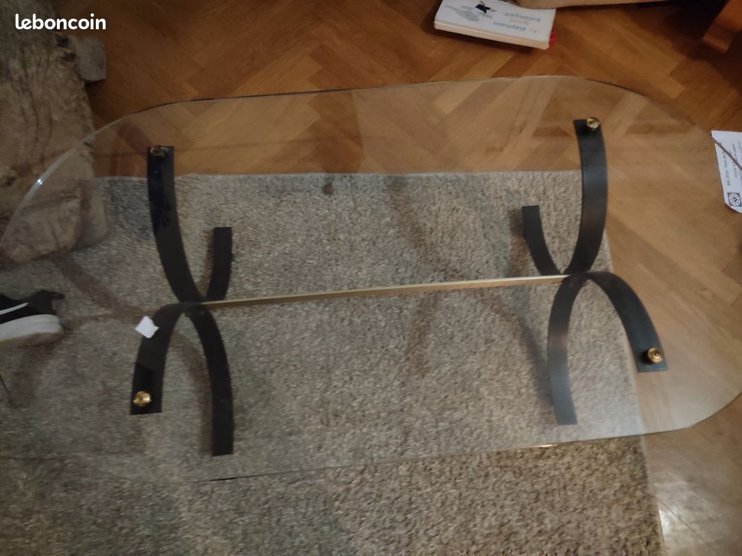 Table basse en verre (image 2)