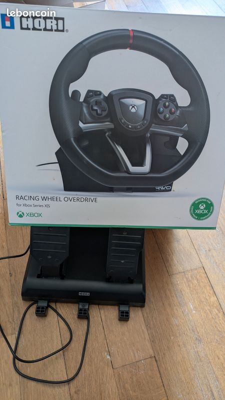 Volant + pédalier Hori pour Xbox serie X serie S (image 3)