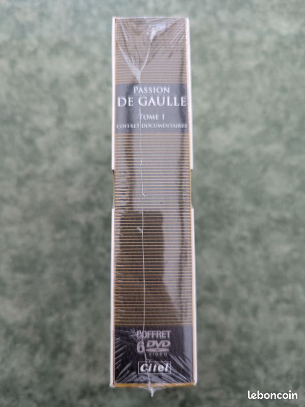 Coffret 6 DVD Passion de Gaulle neuf sous blister (image 4)