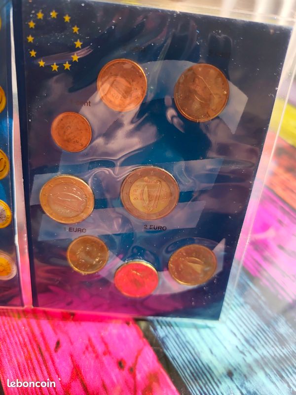 Série des 8 pieces en euro d'Irlande (image 3)