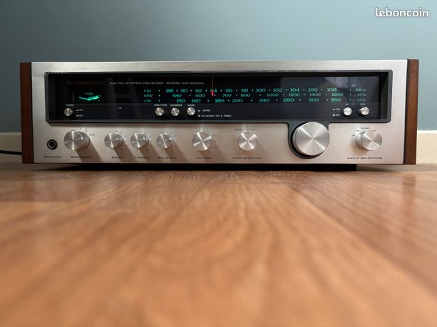 Ampli Tuner Vintage Kenwood KR-3600 (AM/FM) – Bon état De Fonctionnement