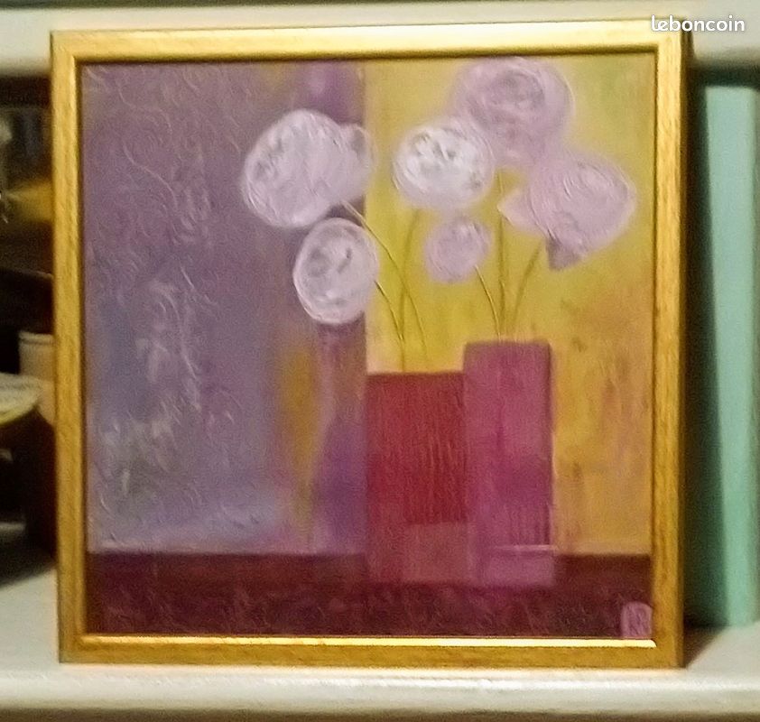Cadre décor fleurs (image 1)