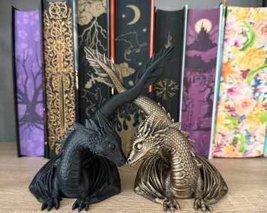 Supports De Livres Dragon Vintage – Métal Ouvragé Japonais Ancien