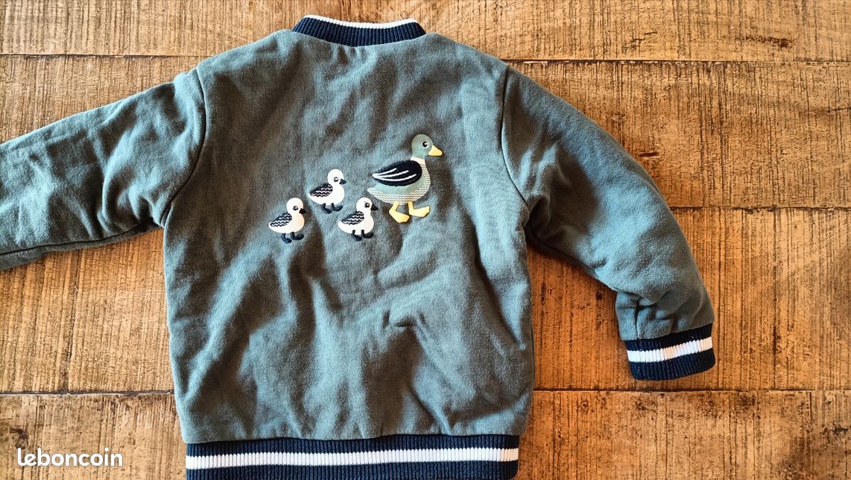 Gilet zippé réversible (image 2)