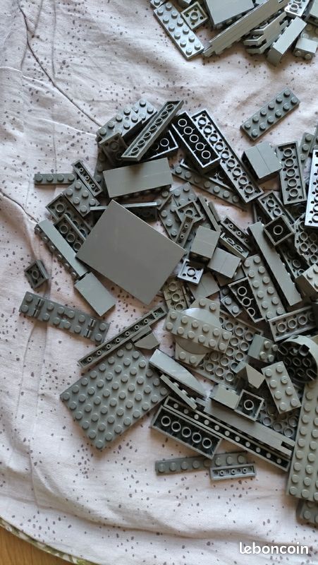 Lego gris vintage en vrac (image 7)