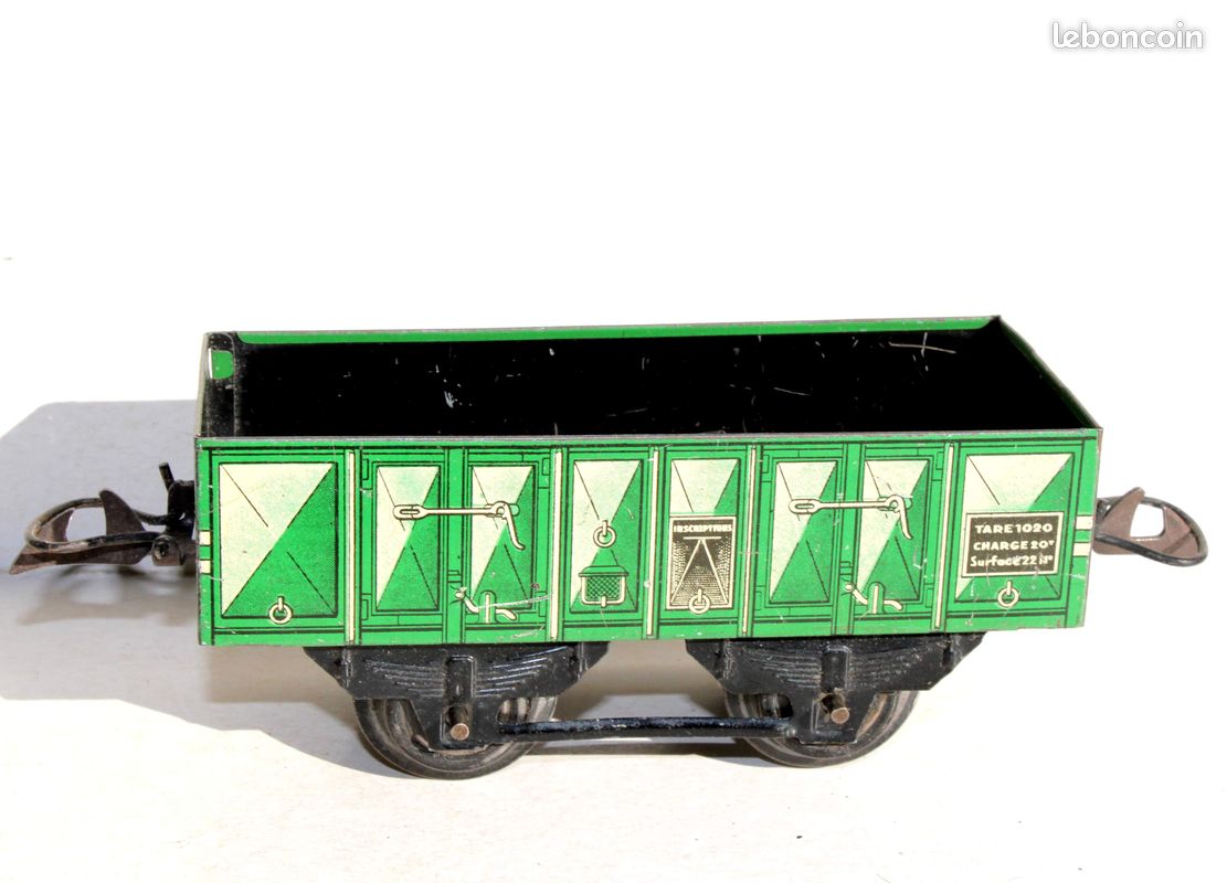 Hornby O 1/48 Wagon Tombereau a Guerite, Transport Minerais, Container