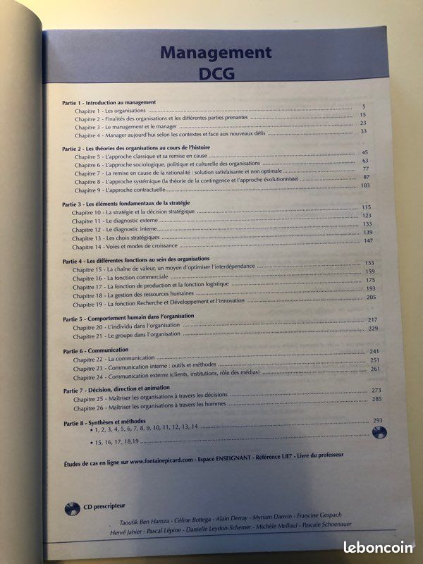 Lot 3 livres DCG / études financières 22 euros (image 2)