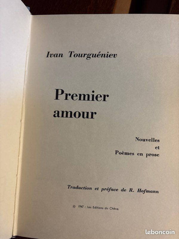 Premier amour de Tourgueniev (image 5)
