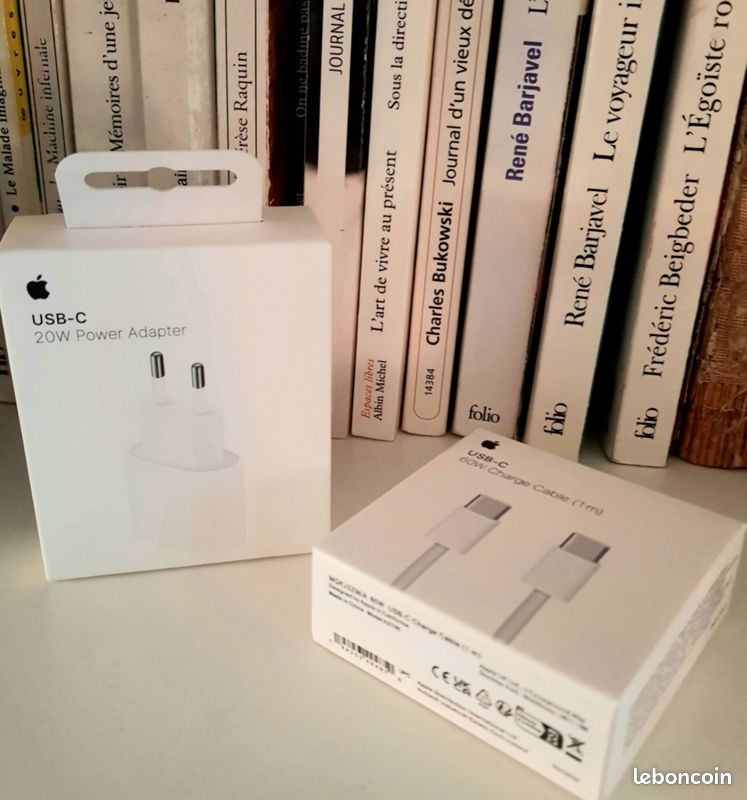 Chargeur USB-C iPhone 15/16/17 (image 1)