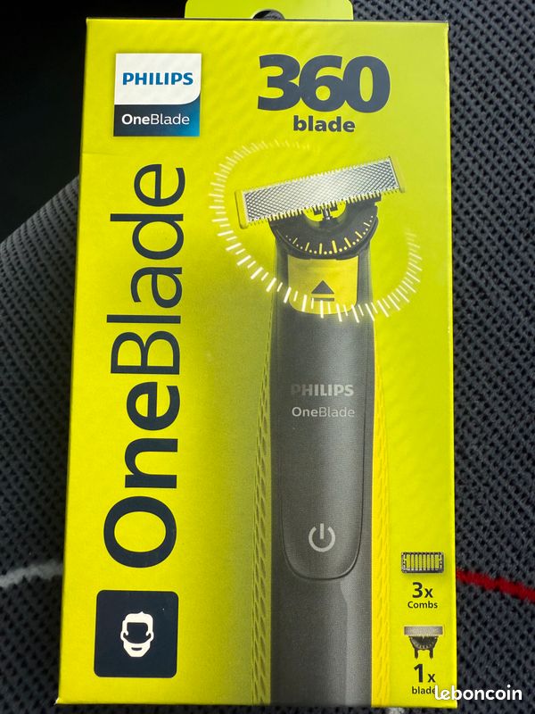 Rasoir électrique Philips OneBlade - Neuf Dans Son Emballage, Pour Visage Et Corps, Avec Lames De Rechange