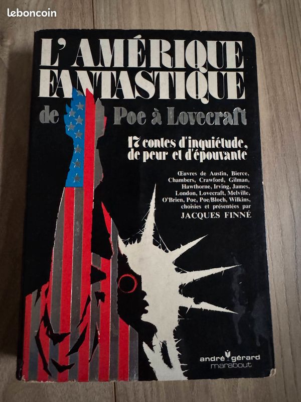 L'Amérique fantastique de Poe à Lovecraft - Anthologie par Jacques Finné (image 1)