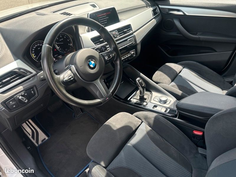 Bmw x2 sdrive 18d m sport s8 150 ch camera siege elec cond mem hayon sieges c (image 23)