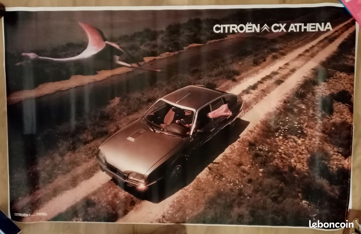 RARE Affiche Citroen CX Athena 1982-1984 (image 1)