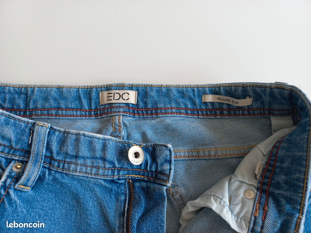 Jean Femme EDC By Esprit Bleu Taille W38 L32 Neuf Avec étiquettes