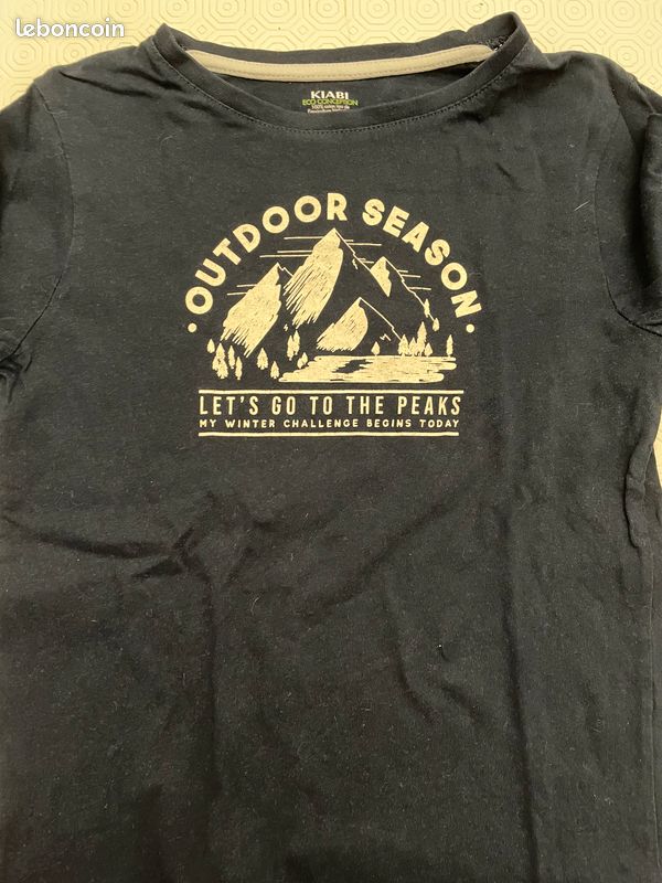T-shirt manches longues 10 ans (image 3)