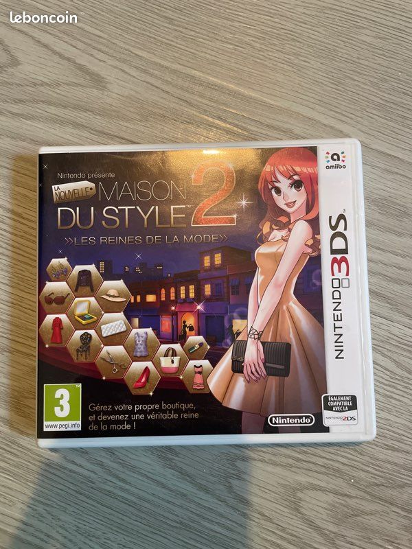 Boîte Vide Jeu La Maison Du Style 2 Nintendo 3DS - Très Bon état, Complet