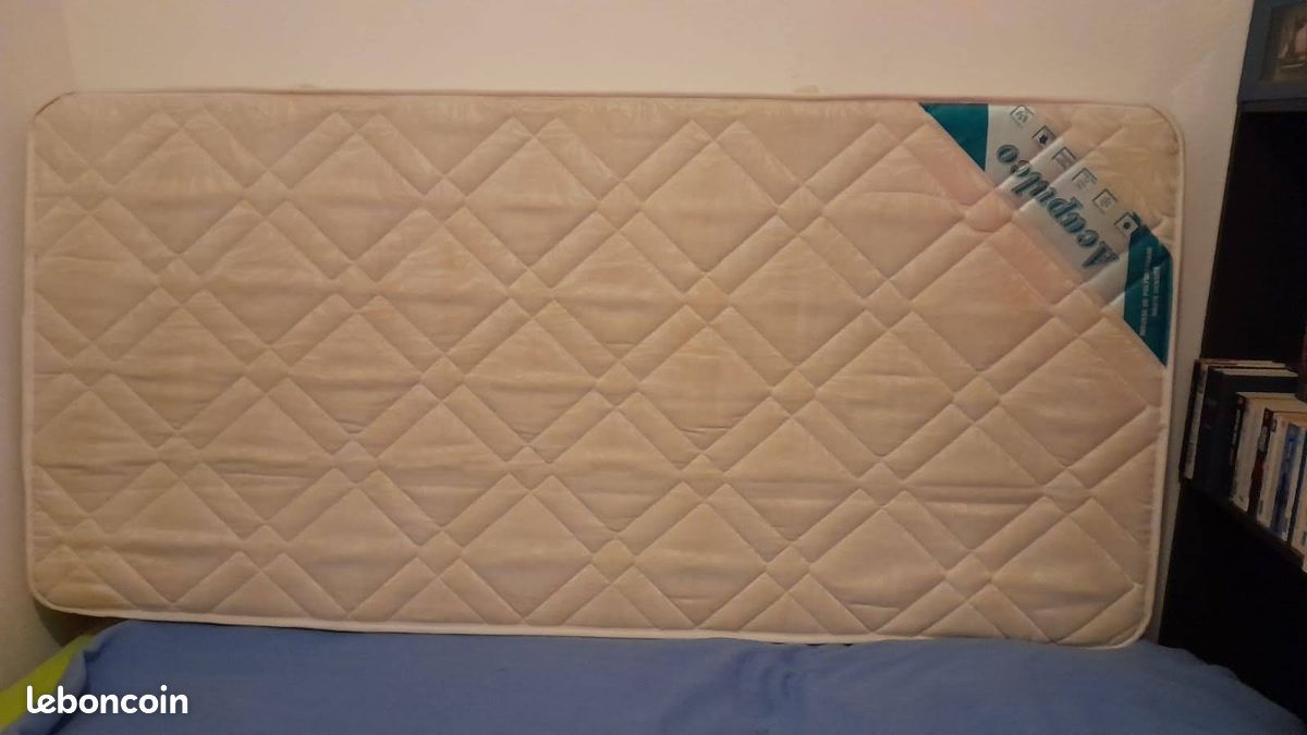 Matelas 1 place, idéal lits jumeaux, superposés (image 2)