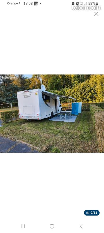 Camping car Chausson 718 XLB spécial avec attelage édition
2019 4 places (image 2)