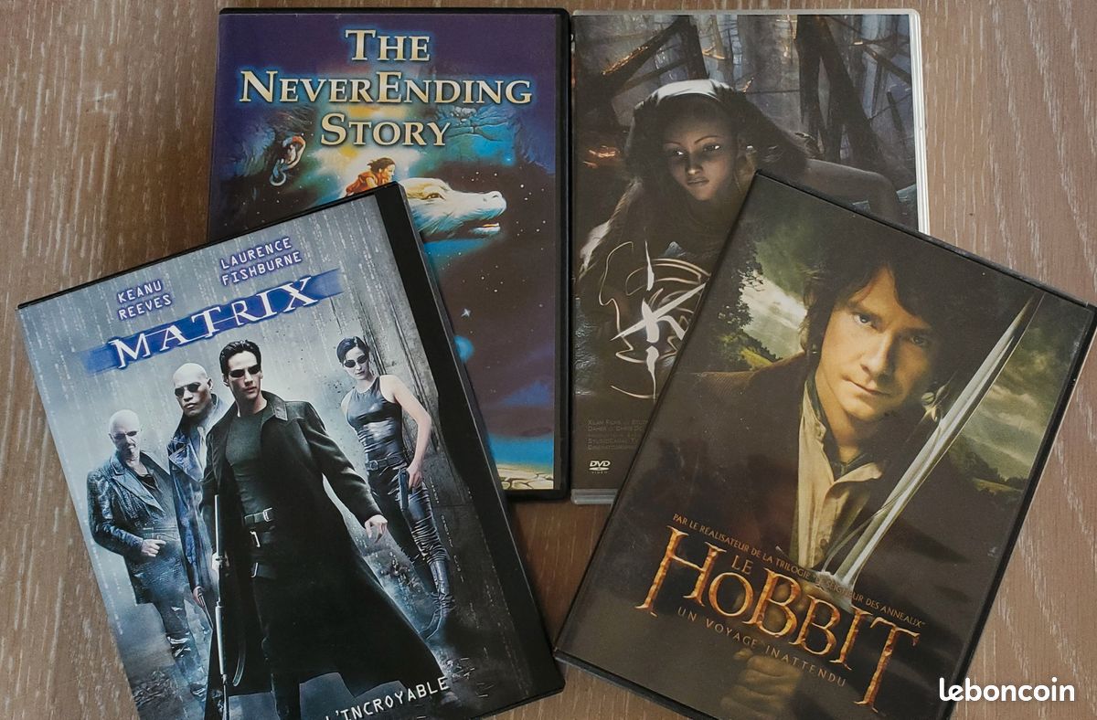 Lot 4 Dvds fantastiques (image 1)