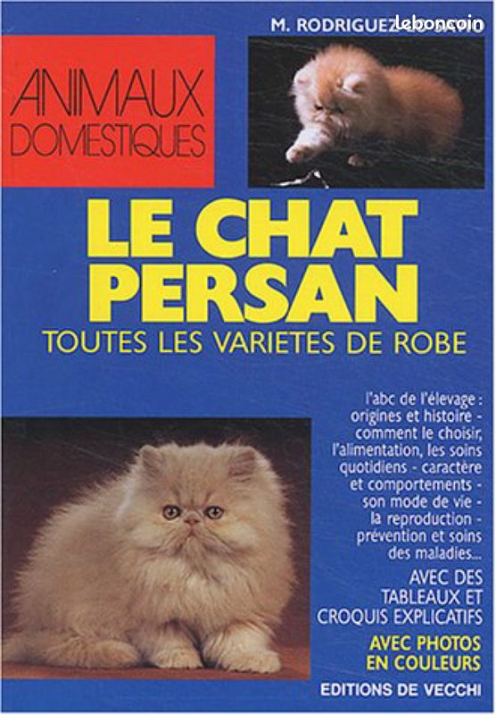 Livre le chat persan toutes les variétés de robe (image 1)