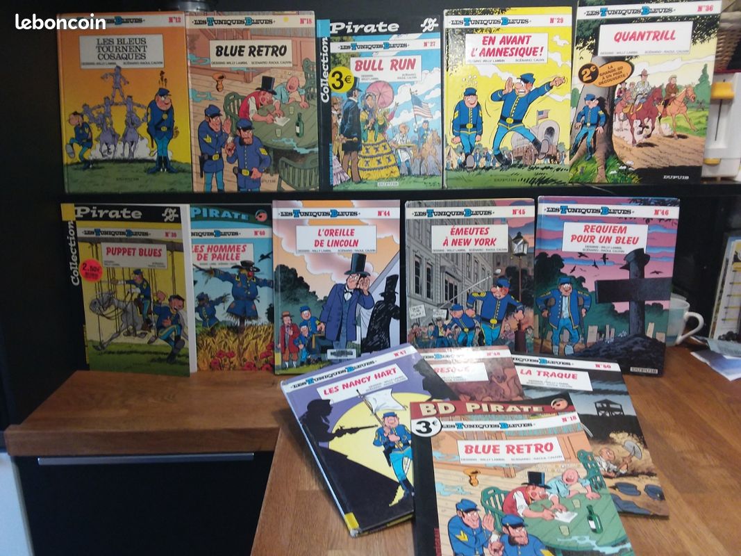 Bds les Tuniques Bleues 14 tomes (image 1)