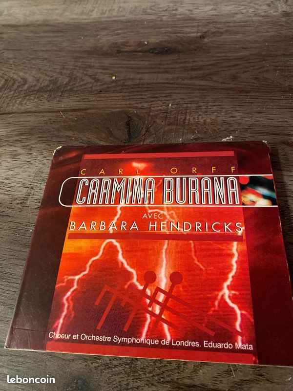CD carmina burana Carl offre (image 1)