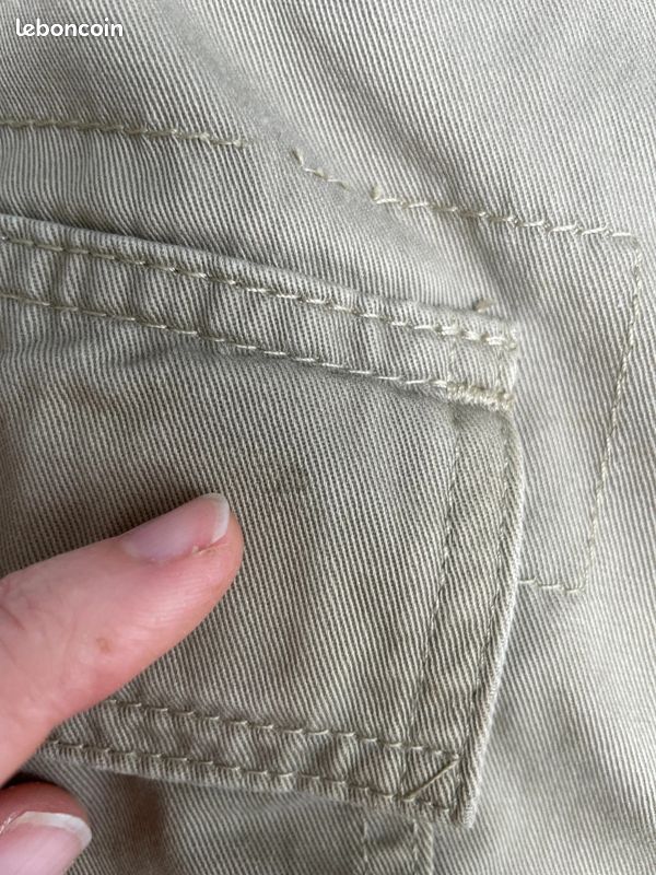 Wrangler Authentics vintage beige camel cargo shorts Mens W31 (image 5)