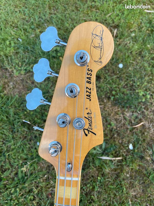 Fender Jazz Bass Marcus Miller - Olympic White (active) - 2006/2008 - Japonaise (image 6)