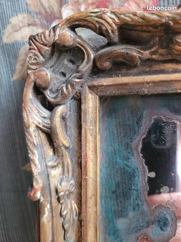 Miroir shabby ancien (image 8)