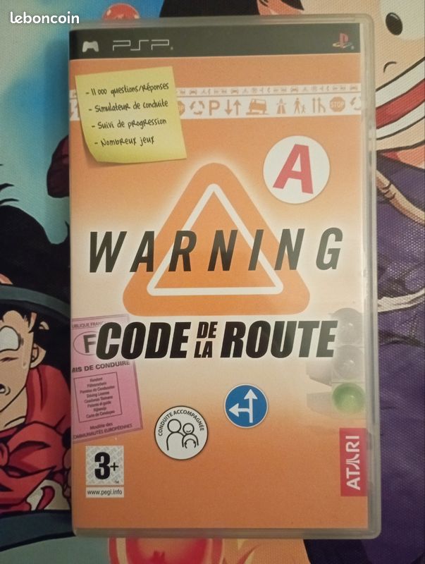 Warning code de la route psp (image 1)