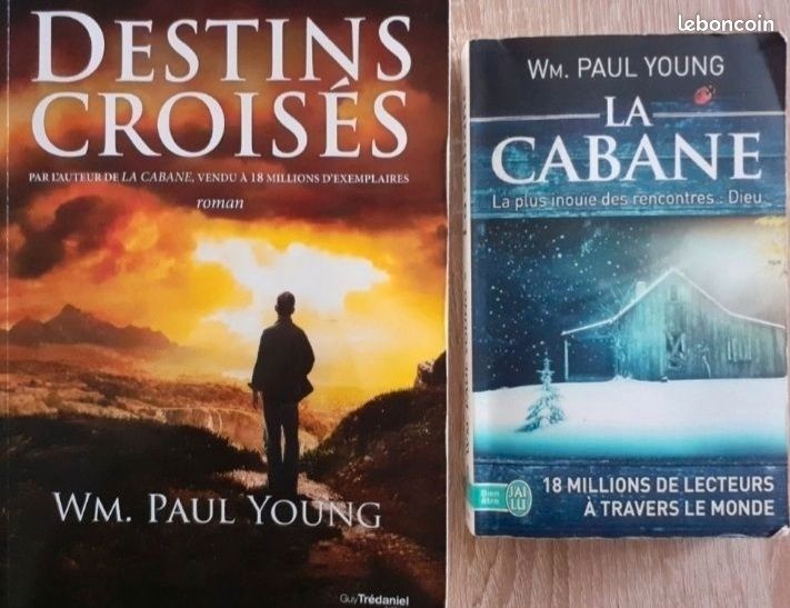 Lot×2 W Paul Young La cabane + Destins croisés (image 1)