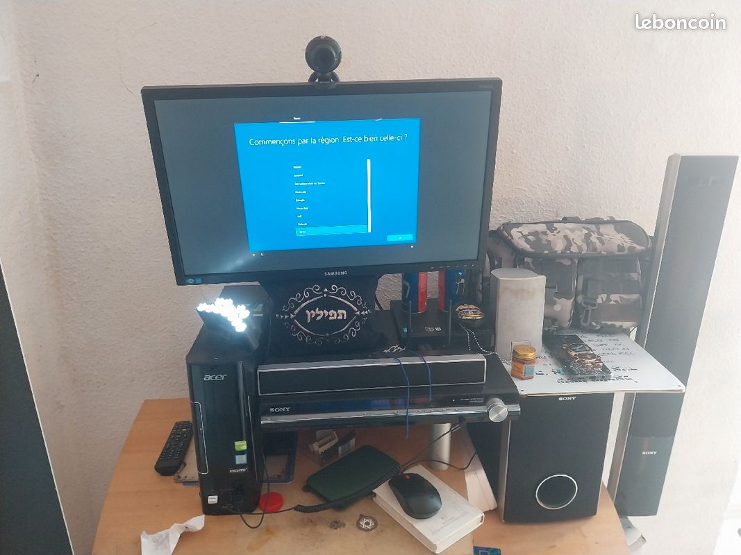 Ecran PC - SAMSUNG - S24A336NHU - 24" FHD - Dalle VA - 5 ms - 60 Hz - HDMI / VGA (image 4)