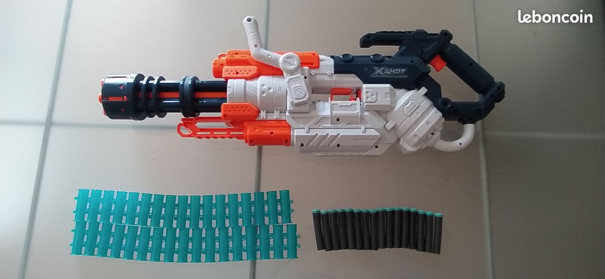 Nerf x shot minigun (image 1)