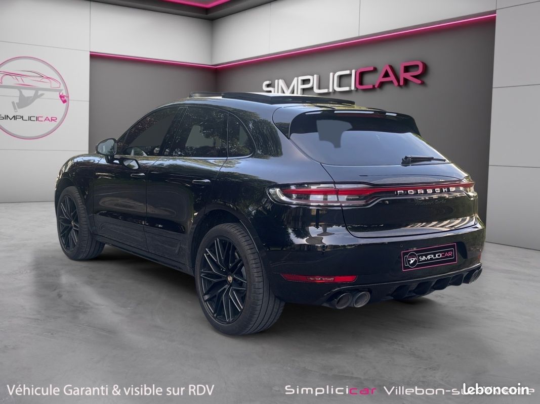 Porsche macan turbo 3.0 440ch pdk suivi porsche toit ouvrant cam 360 bose garantie 12mois fr malus payé (image 3)