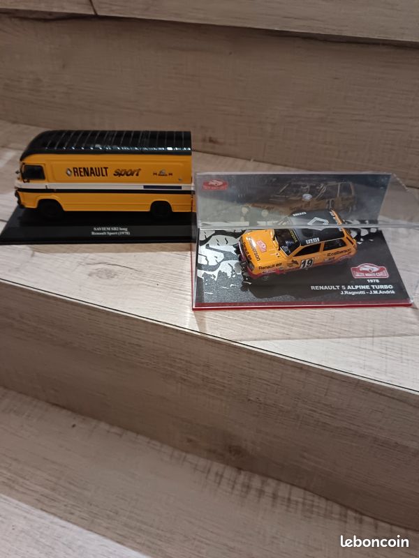 1/43 IXO RENAULT Saviem Fourgon Assistance Services Courses + Alpine