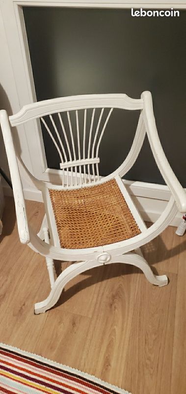 Fauteuil dagobert blanc (image 6)