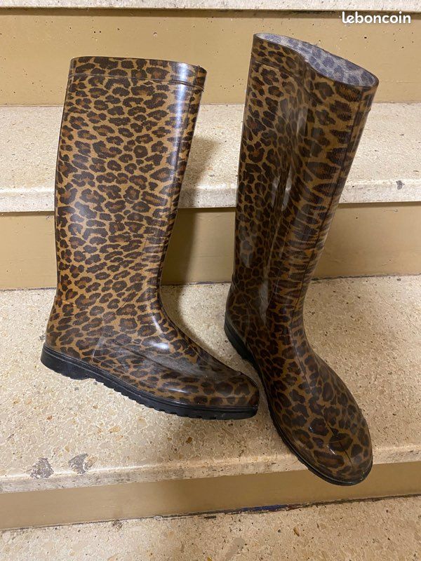 Bottes imprimé léopard (image 3)